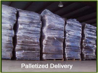 Wholesale Pine Straw Palletized Delivery